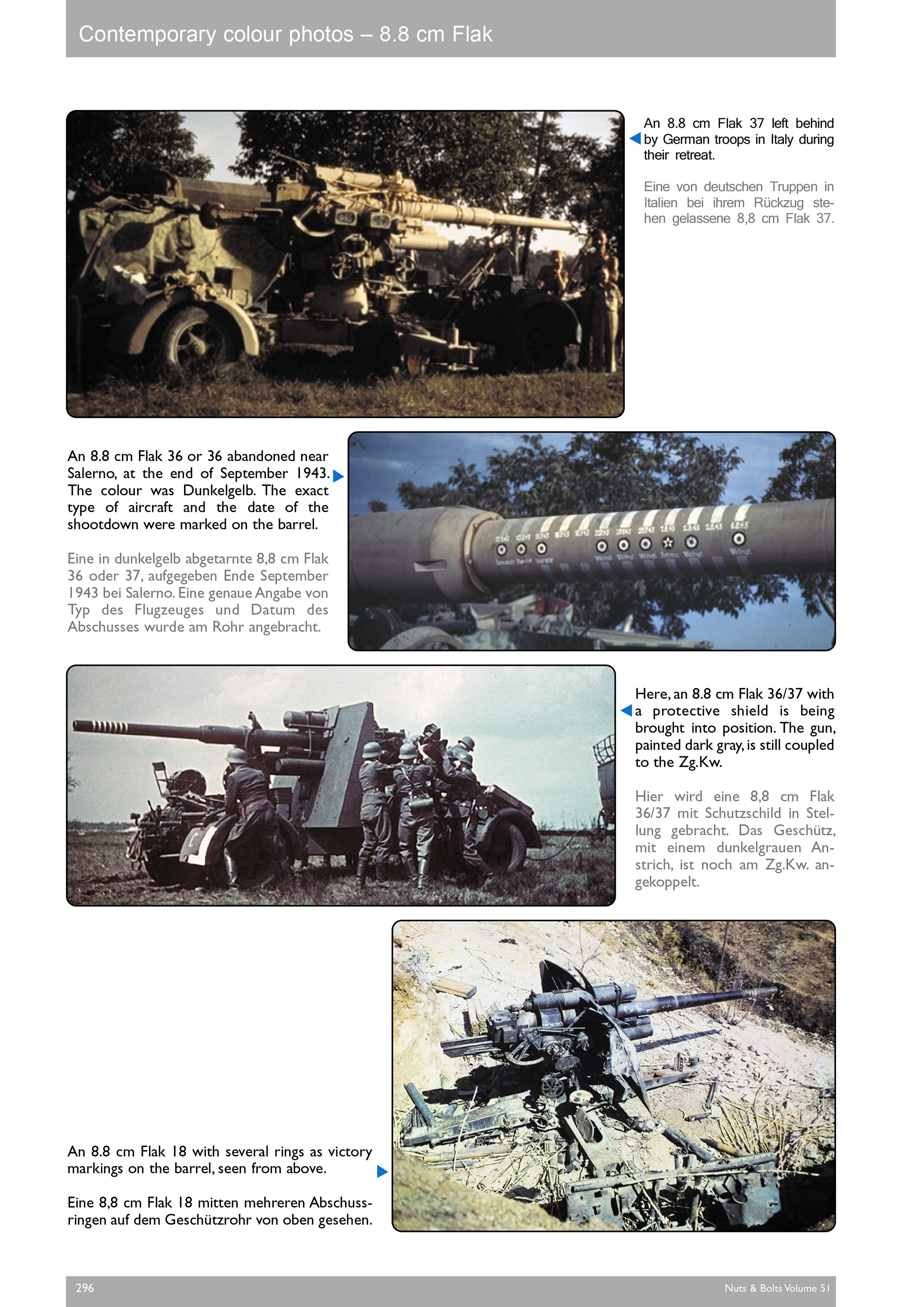 Volume 51: 8.8 cm Flak - Part 1: towed and stationary 8.8 cm Flak 18, 36 & 37