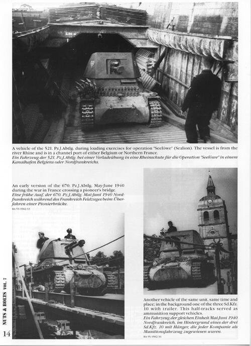 Volume 07: Pz.Jäger I Ausf. B & 4,7 cm Pak (t) - "Ente"