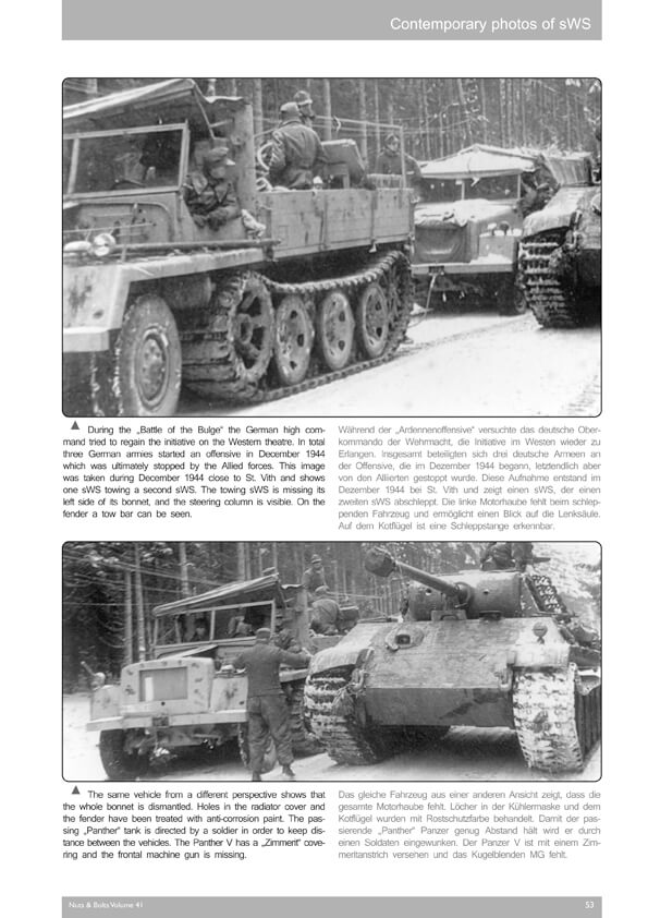 Volume 41: Büssing’s schwerer Wehrmachtschlepper (sWS), armored and unarmored variants
