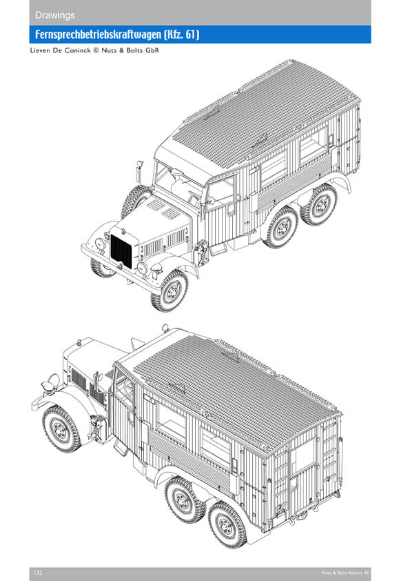 Volume 42: Einheitsdiesel – l.gl.Lkw., off. mit Einheitsfahrgestell für l.Lkw. – The standard 6x6 cross-country lorry of the Wehrmacht