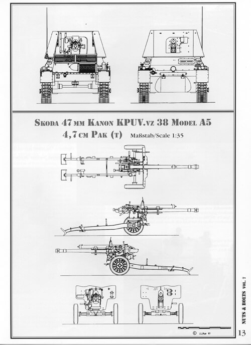 Volume 07: Pz.Jäger I Ausf. B & 4,7 cm Pak (t) - "Ente"