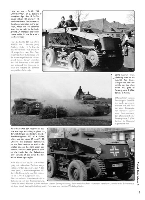 Volume 05: Revised Sd.Kfz. 254 Saurer RK-7, Wheel-cumtrack vehicle