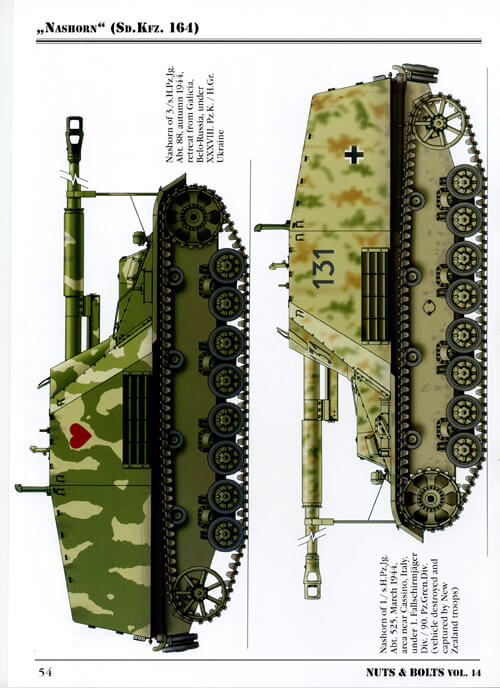 Volume 14: Pz.Jäger Nashorn & 8,8 Pak 43/41 - Sd.Kfz. 164