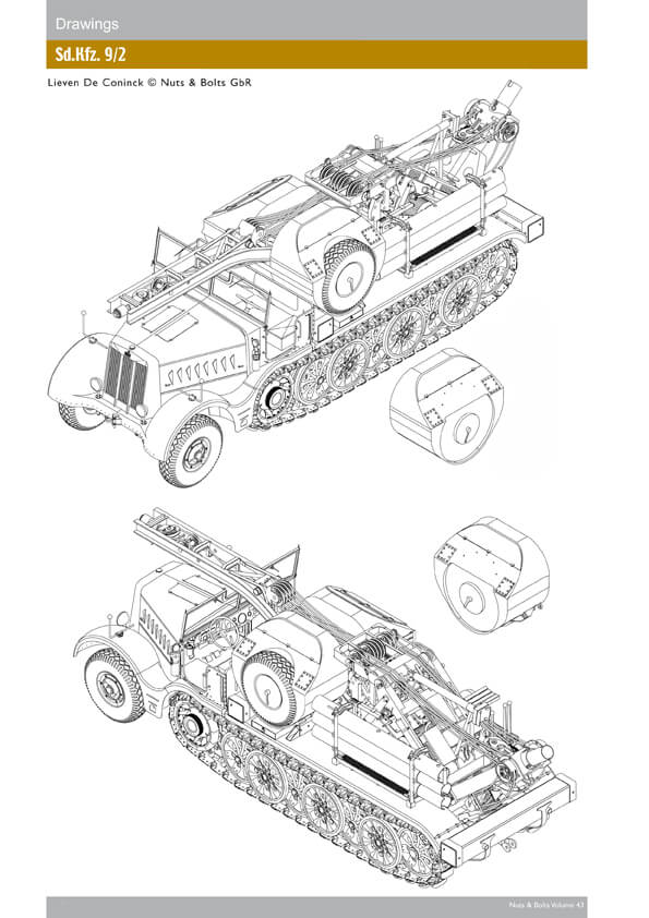 Volume 43: "Famo's Sd.Kfz. 9 18 ton Zugkraftwagen – armoured and unarmoured variants"