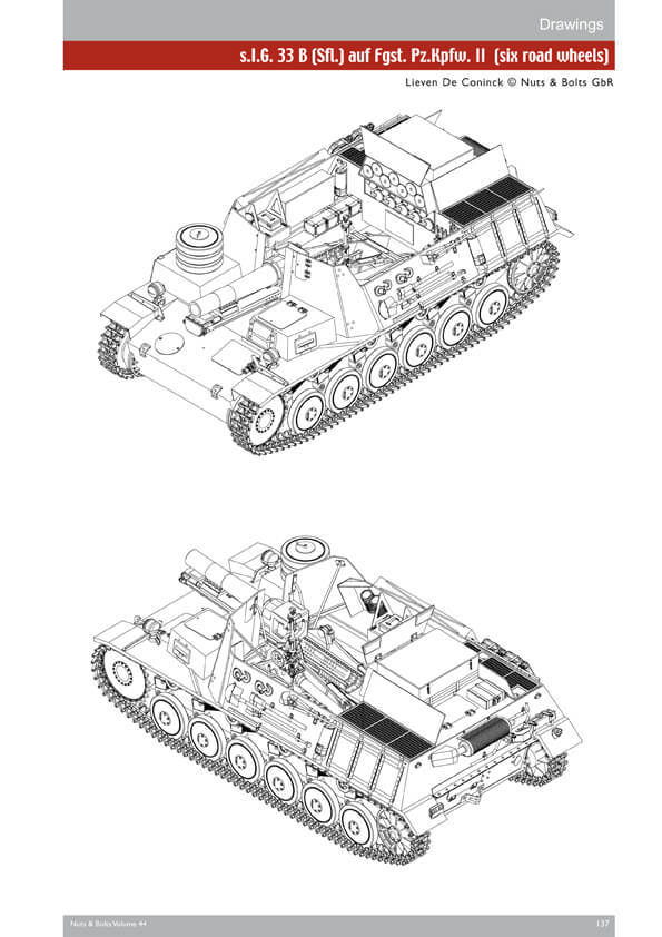 Volume 44: 15 cm s.I.G. 33 auf Fgst. Pz.Kpfw. II, III and Sturminfanteriegeschütz 33