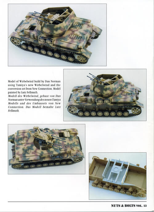 Nuts & Bolts Vol.13, Flakpanzer IV – „Wirbelwind“ (2cm Flak 38-Vierling ...